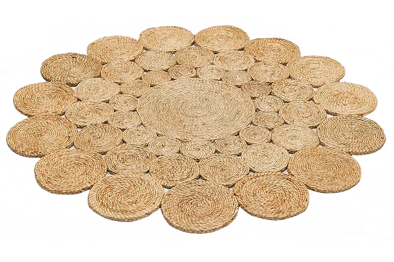 Käytävämatto Norti 150x150 cm Suorakaide, Beige