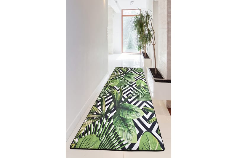 Käytävämatto Nosad 80x200 cm Suorakaide - Monivärinen - Kodintekstiilit & matot - Matto - Moderni matto - Käytävämatto