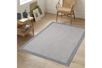 Käytävämatto Ompal 80x300 cm Suorakaide - Harmaa - Kodintekstiilit & matot - Matto - Moderni matto - Käytävämatto