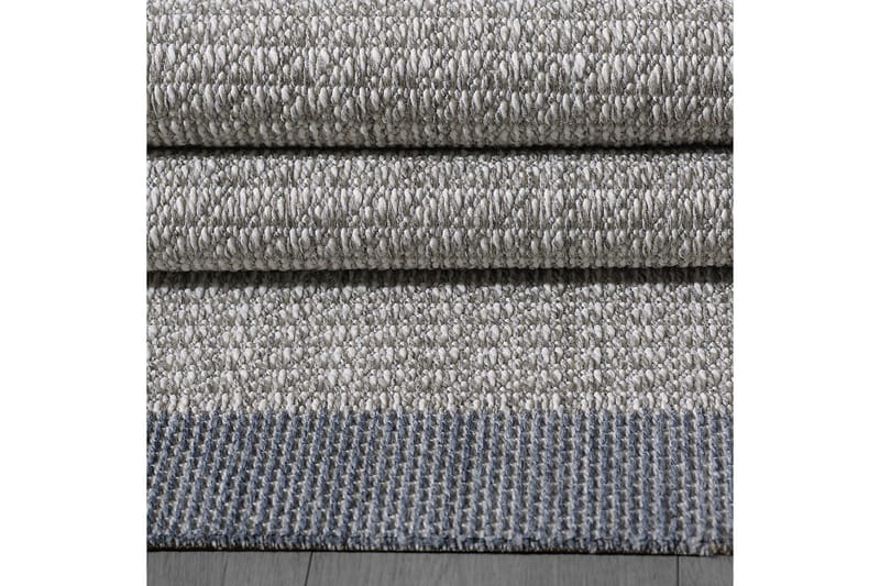 Käytävämatto Ompal 80x300 cm Suorakaide - Harmaa - Kodintekstiilit & matot - Matto - Moderni matto - Käytävämatto