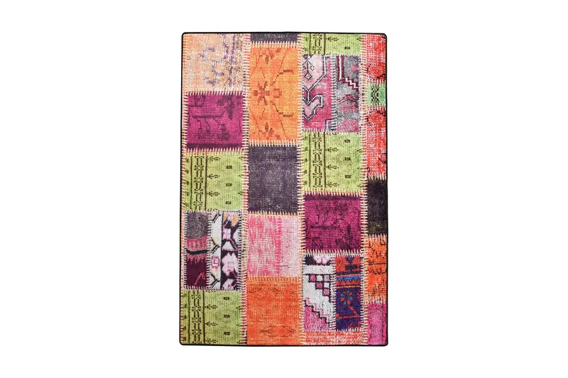 Käytävämatto Sehzade 100x300 cm, Monivärinen / Sametti