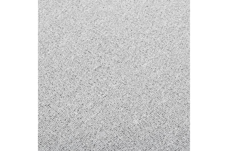 Käytävämatto vaaleanharmaa 80x300 cm - Harmaa - Kodintekstiilit & matot - Matto - Moderni matto - Käytävämatto