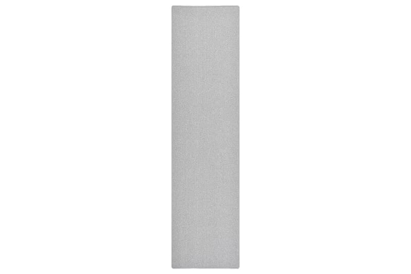Käytävämatto vaaleanharmaa 80x300 cm - Harmaa - Kodintekstiilit & matot - Matto - Moderni matto - Käytävämatto
