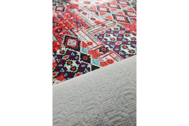 Matto Chasmin 80x300 cm - Monivärinen / Sametti - Kodintekstiilit & matot - Matto - Moderni matto - Käytävämatto