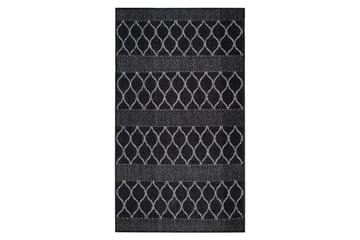 Matto Dawn Foam-2 80x150 cm - Musta - Kodintekstiilit & matot - Matto - Moderni matto - Käytävämatto