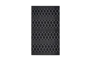 Matto Dawn Foam-2 80x200 cm - Musta - Kodintekstiilit & matot - Matto - Moderni matto - Käytävämatto