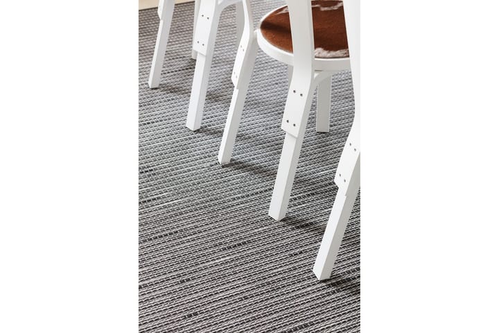 Matto Honka Pyöreä 200 cm Mustavalkoinen - VM Carpet - Käytävämatto