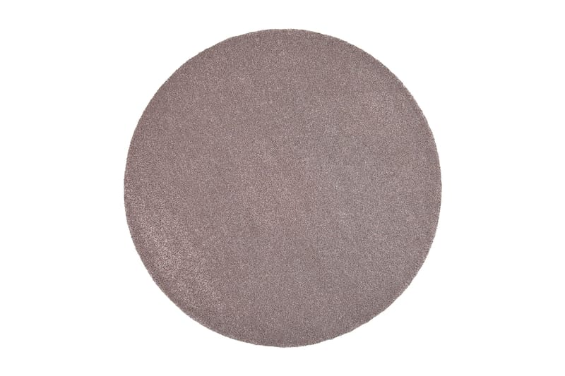 Matto Kide Pyöreä 200 cm Ruskea - VM Carpet - Kodintekstiilit & matot - Matto - Moderni matto - Nukkamatto
