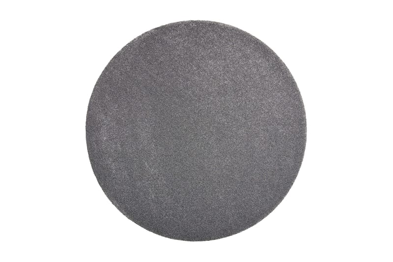 Matto Kide Pyöreä 133 cm Antrasiitti - VM Carpet - Kodintekstiilit & matot - Matto - Moderni matto - Nukkamatto