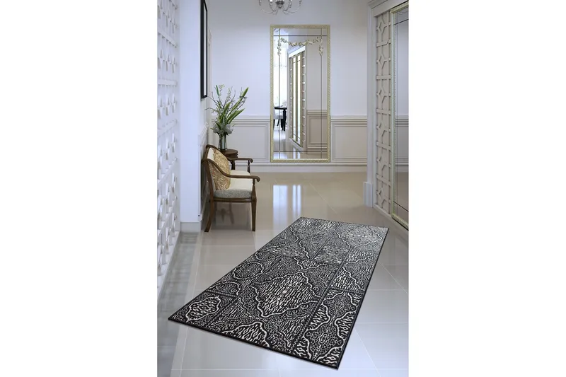 Matto Koshe 80x300 cm, Musta / Sametti