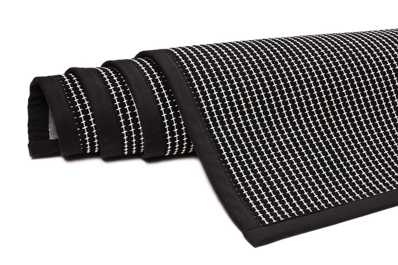 Matto Lyyra2 80x300 cm Musta - VM Carpet - Kodintekstiilit & matot - Matto - Moderni matto - Käytävämatto