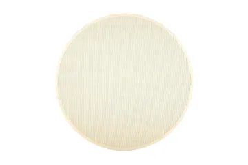 Matto Lyyra2 Pyöreä 160 cm Valkoinen