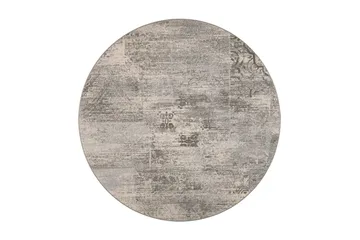 Matto Rustiikki Pyöreä 200 cm Harmaa