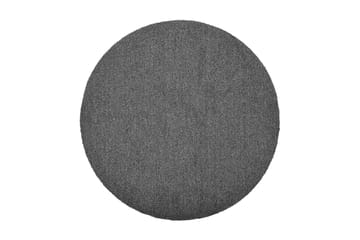 Matto Viita Pyöreä 160 cm Musta - VM Carpet - Kodintekstiilit & matot - Matto - Moderni matto - Villamatto