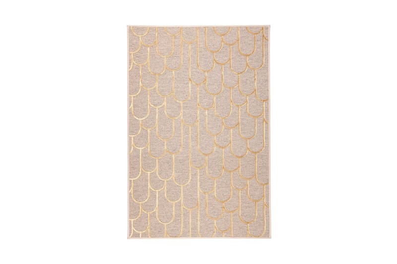 Matto Paanu 80x200 cm Kulta - VM Carpet - Kodintekstiilit & matot - Matto - Moderni matto - Käytävämatto