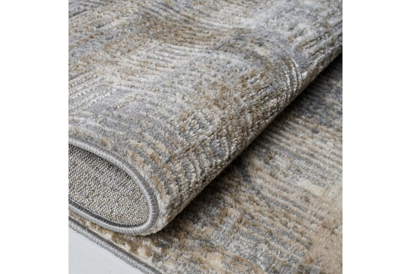 Käytävämatto Naveena 80x150 cm Suorakaide - Harmaa/Beige/Kerma - Kodintekstiilit & matot - Matto - Moderni matto - Käytävämatto