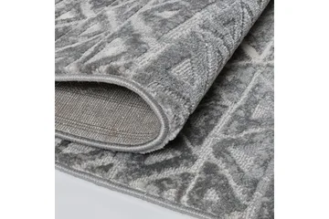 Käytävämatto Naveena 80x150 cm Suorakaide - Harmaa/Kerma - Kodintekstiilit & matot - Matto - Moderni matto - Wilton-matto