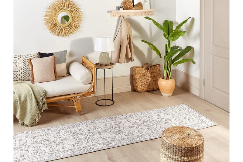 Käytävämatto Sellik 80x300 cm - Beige - Kodintekstiilit & matot - Matto - Moderni matto - Käytävämatto