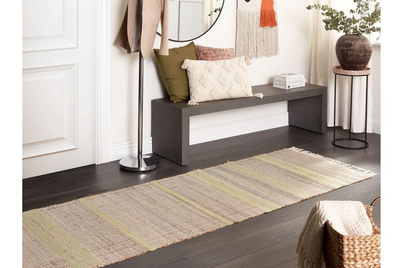 Käytävämatto Talpur 80x300 cm - Beige - Kodintekstiilit & matot - Matto - Moderni matto - Sisalmatto