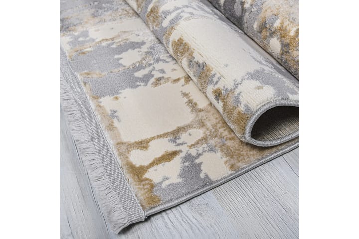 Wiltonmatto Naveena 160x230 cm Suorakaide - Harmaa/Beige/Kerma - Wilton-matto - Kuviollinen matto & värikäs matto