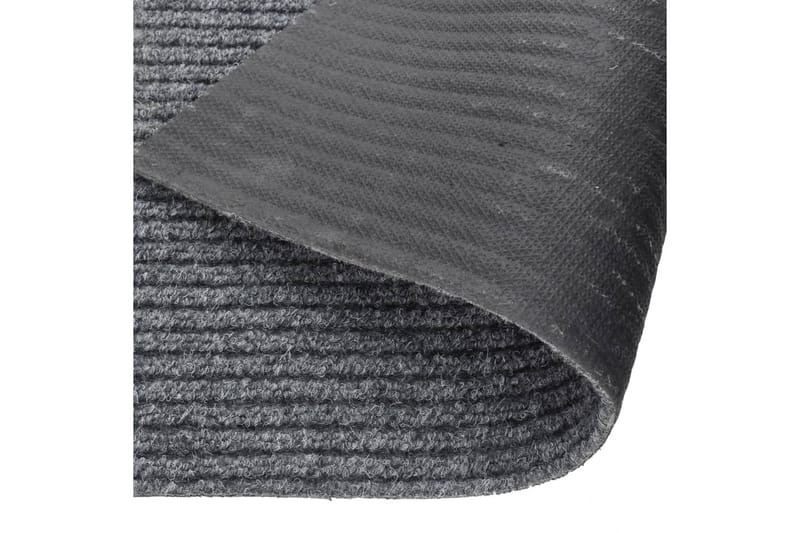 Käytävän kuramatto 100x250 cm harmaa - Harmaa - Kodintekstiilit & matot - Matto - Moderni matto - Käytävämatto
