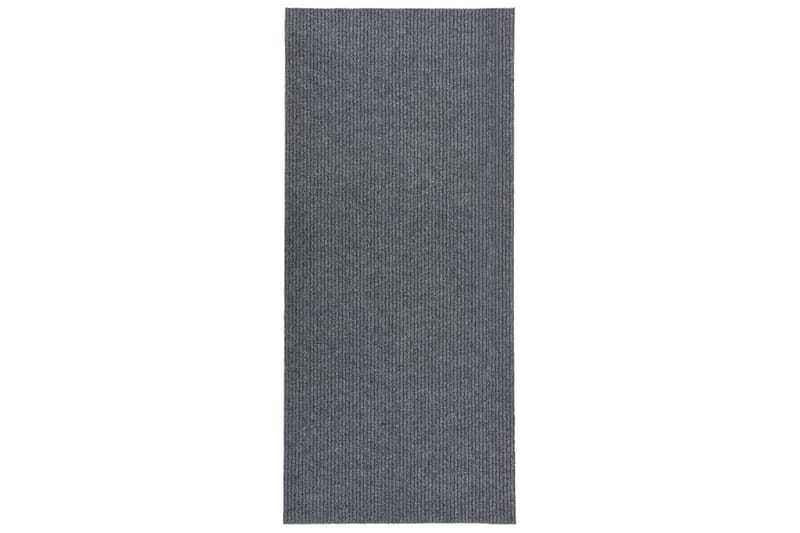 Käytävän kuramatto 100x250 cm harmaa - Harmaa - Kodintekstiilit & matot - Matto - Moderni matto - Käytävämatto