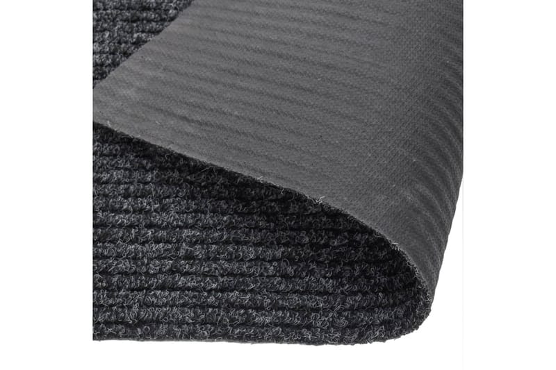 Käytävän kuramatto 100x500 cm antrasiitti - Antrasiitti - Kodintekstiilit & matot - Matto - Moderni matto - Käytävämatto