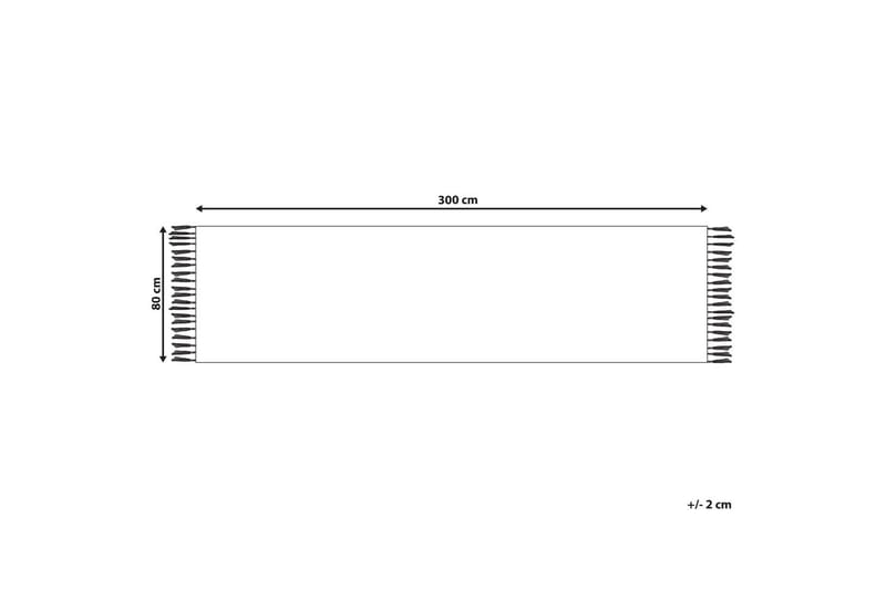 Kelim-matto Hatis - 80x300 cm - Kodintekstiilit & matot - Matto - Moderni matto - Käytävämatto