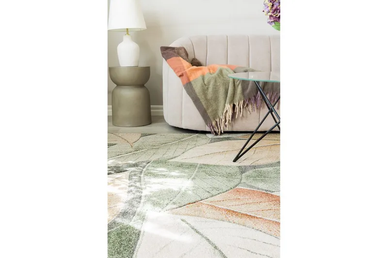 Koneella kudottu matto Brilliance Flower - 140x200 cm - Kodintekstiilit & matot - Matto - Moderni matto - Wilton-matto