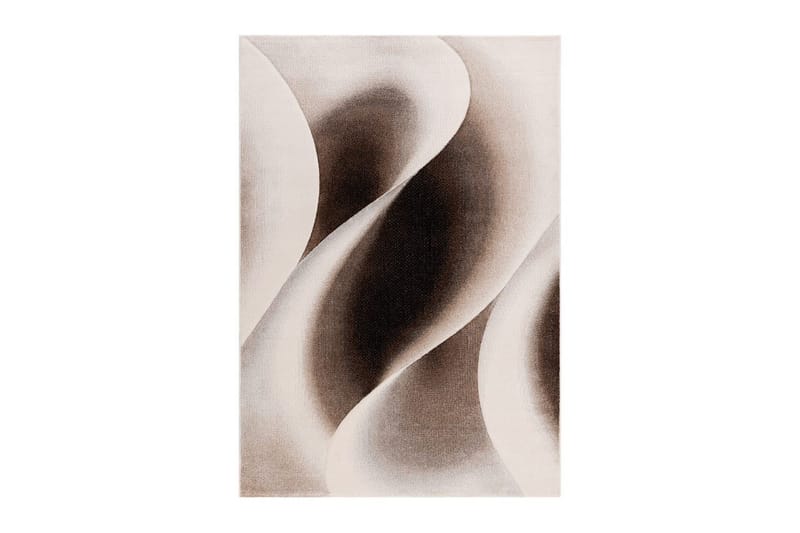 Koneella kudottu matto Brilliance Modern, 140x200 cm, Mokka