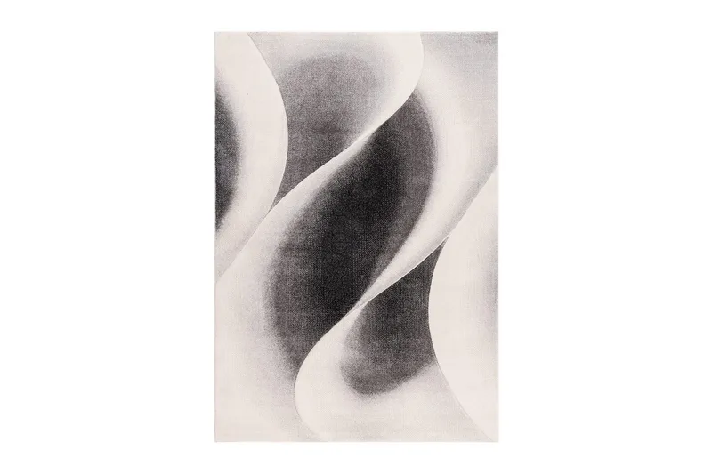 Koneella kudottu matto Brilliance Modern, 160x230 cm, Harmaa