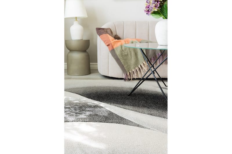 Koneella kudottu matto Brilliance Modern - 160x230 cm, Harmaa - Kodintekstiilit & matot - Matto - Moderni matto - Wilton-matto