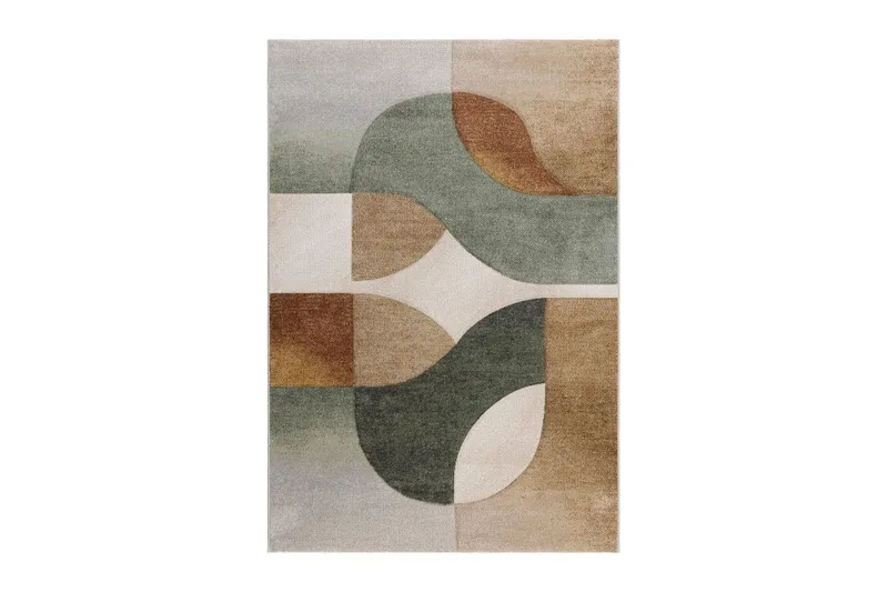 Koneella kudottu matto Brilliance Shape, 140x200 cm