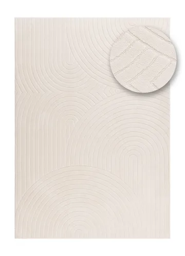 Konekudottu matto Cozy Zen 200x290 cm - Luonnonväri - Kodintekstiilit & matot - Matto - Moderni matto - Wilton-matto