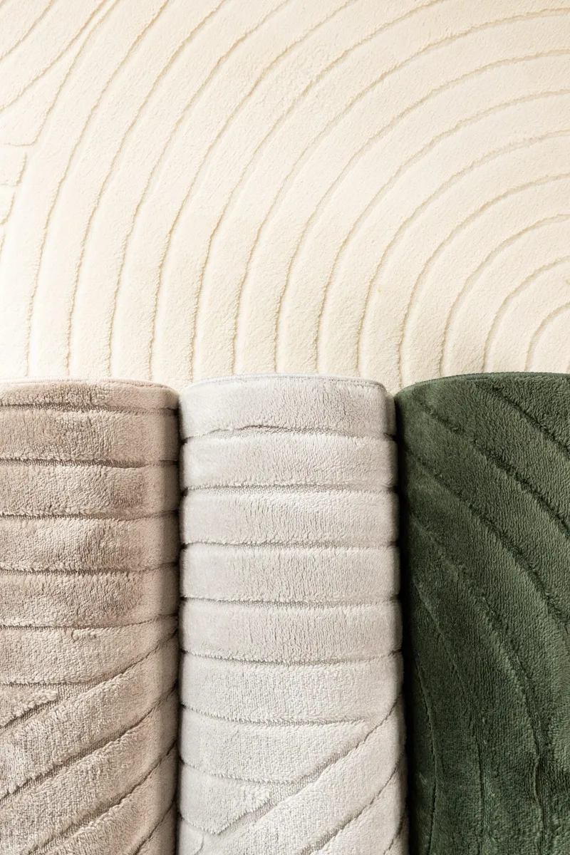 Konekudottu matto Cozy Zen 200x290 cm - Taupe - Kodintekstiilit & matot - Matto - Moderni matto - Wilton-matto