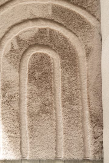 Konekudottu matto Heaven Art 160x230 cm - Taupe - Kodintekstiilit & matot - Matto - Moderni matto - Wilton-matto