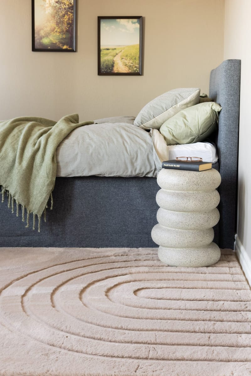 Konekudottu matto Heaven Art 200x290 cm - Taupe - Kodintekstiilit & matot - Matto - Moderni matto - Wilton-matto