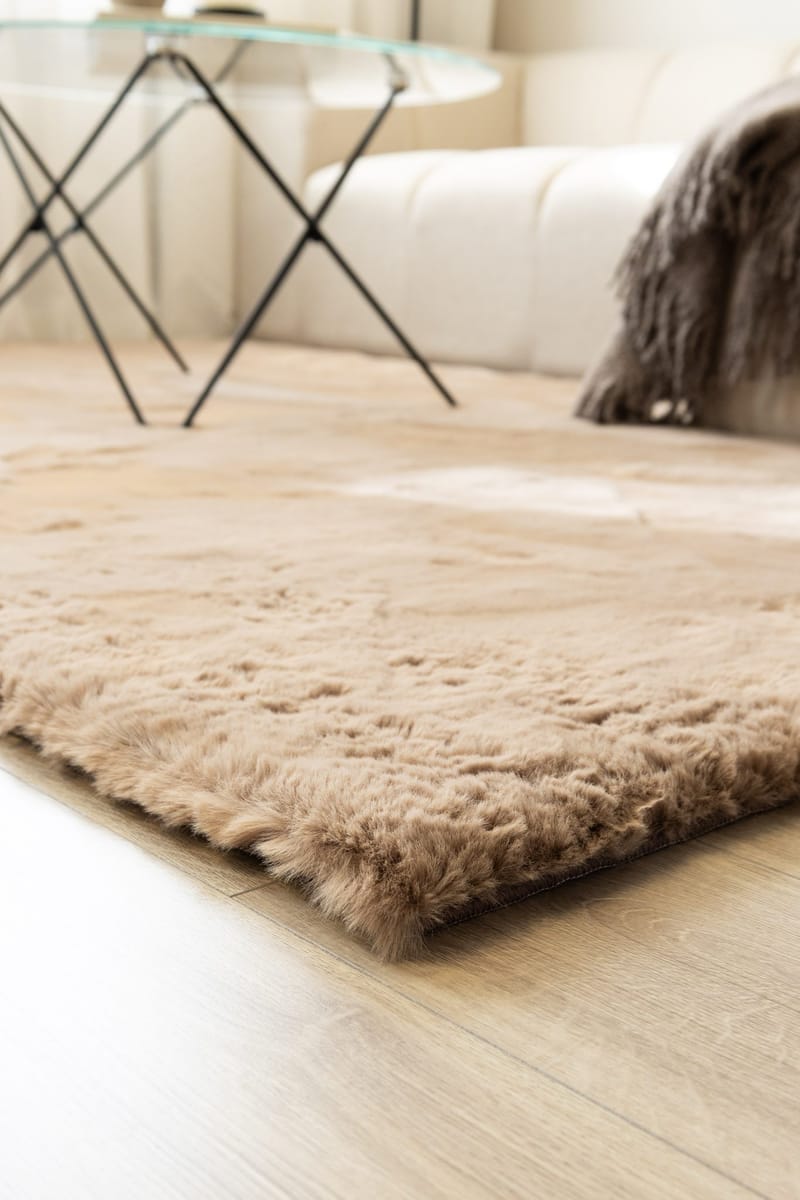 Konekudottu matto KM Home Heaven Deluxe 160x230 Tummanpellava - Tumma pellava - Kodintekstiilit & matot - Matto - Moderni matto - Wilton-matto