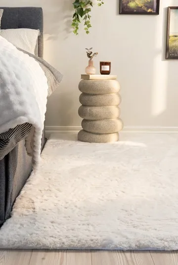 Konekudottu matto KM Home Heaven Deluxe 200x290 Creme - Kerma - Kodintekstiilit & matot - Matto - Moderni matto - Wilton-matto