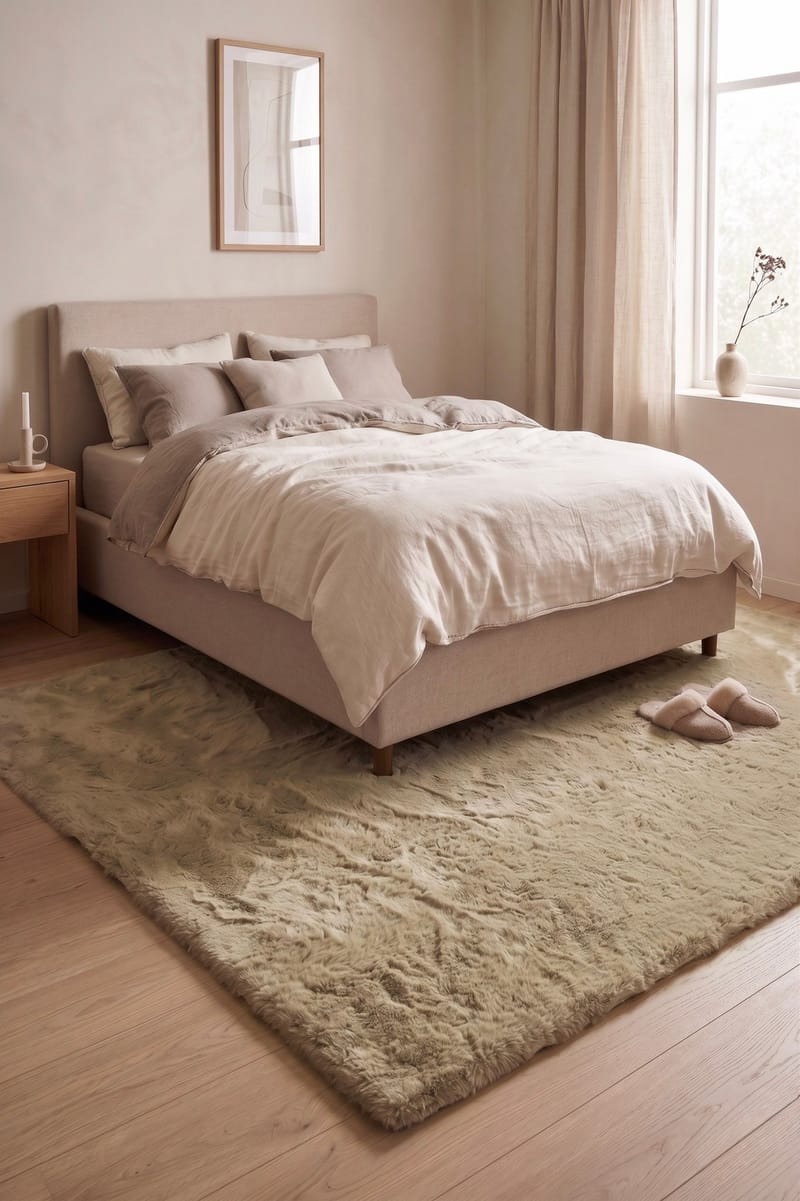 Konekudottu matto KM Home Heaven Deluxe 230x330 oliivinvihreä - oliivinvihreä - Kodintekstiilit & matot - Matto - Moderni matto - Wilton-matto