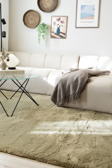 Konekudottu matto KM Home Heaven Deluxe 230x330 oliivinvihreä - oliivinvihreä - Kodintekstiilit & matot - Matto - Moderni matto - Wilton-matto