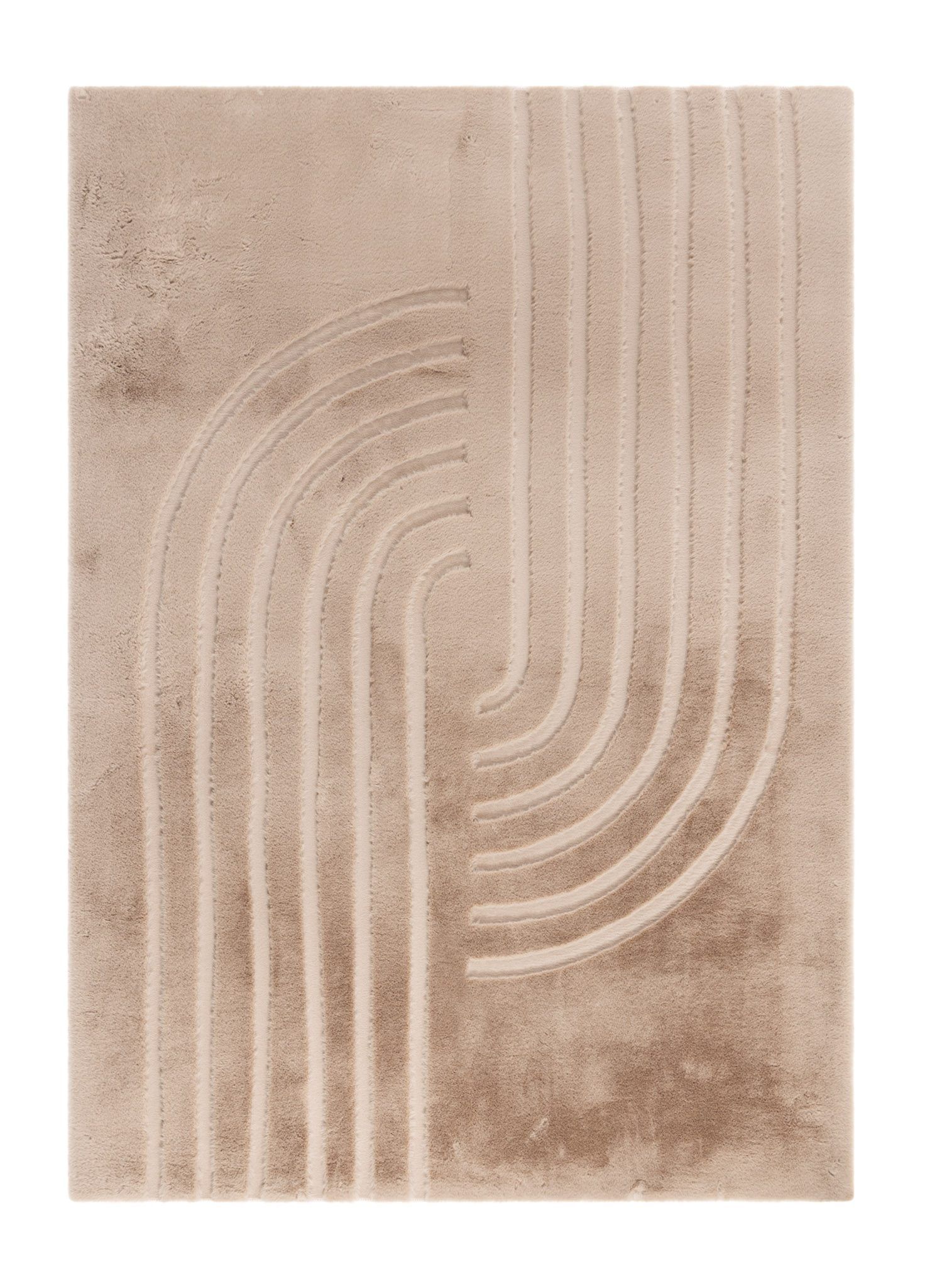 Konekudottu matto KM Home Heaven Modern 160x230 taupe - Taupe