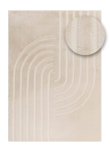 Konekudottu matto KM Home Heaven Modern 200x290 Luonnonvärinen - luonnonväri - Kodintekstiilit & matot - Matto - Moderni matto - Nukkamatto