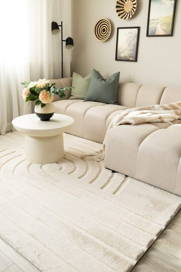 Konekudottu matto KM Home Heaven Modern 200x290 Luonnonvärinen - luonnonväri - Kodintekstiilit & matot - Matto - Moderni matto - Nukkamatto