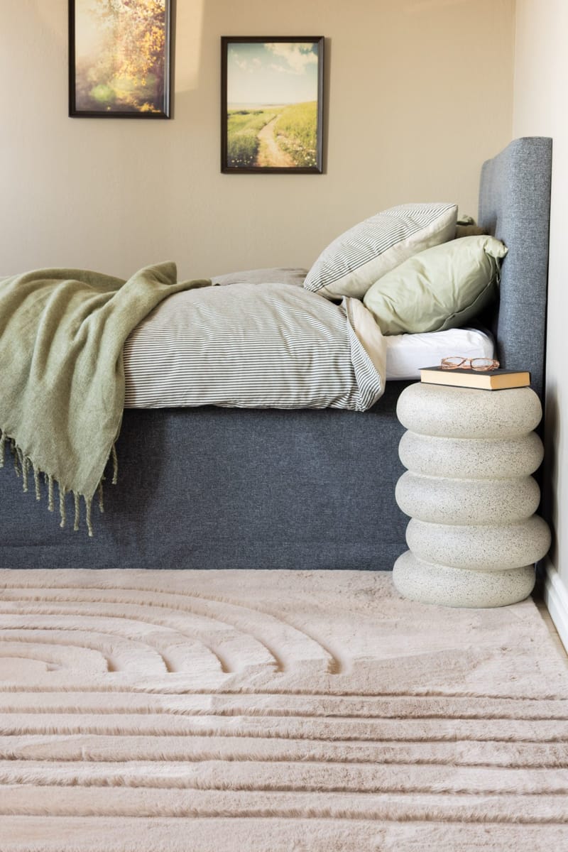 Konekudottu matto KM Home Heaven Modern 200x290 taupe - Taupe - Kodintekstiilit & matot - Matto - Moderni matto - Wilton-matto