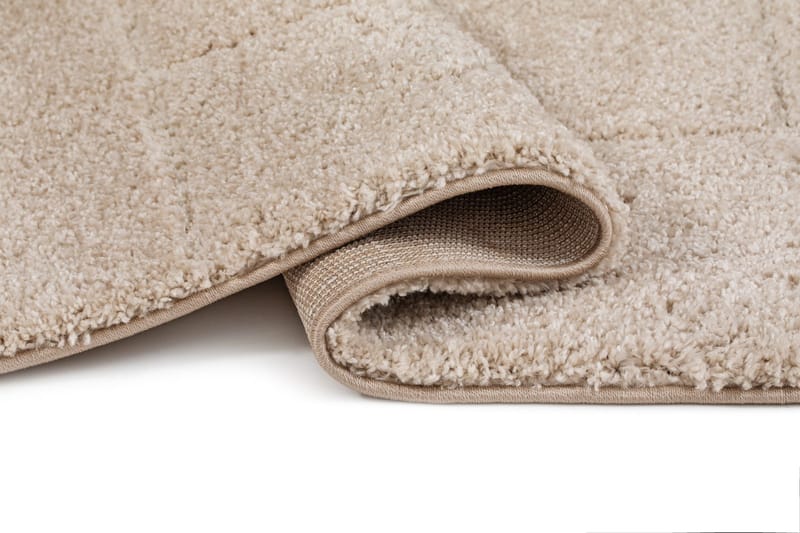 Konekudottu matto KM Home Montana Square 140x200 Pellava - pellava - Kodintekstiilit & matot - Matto - Moderni matto - Wilton-matto
