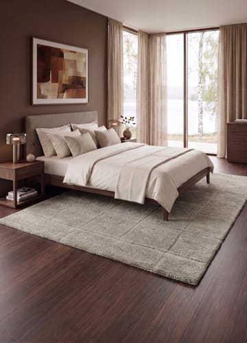 Konekudottu matto KM Home Montana Square 160x230 vihreä - Vihreä - Kodintekstiilit & matot - Matto - Moderni matto - Wilton-matto