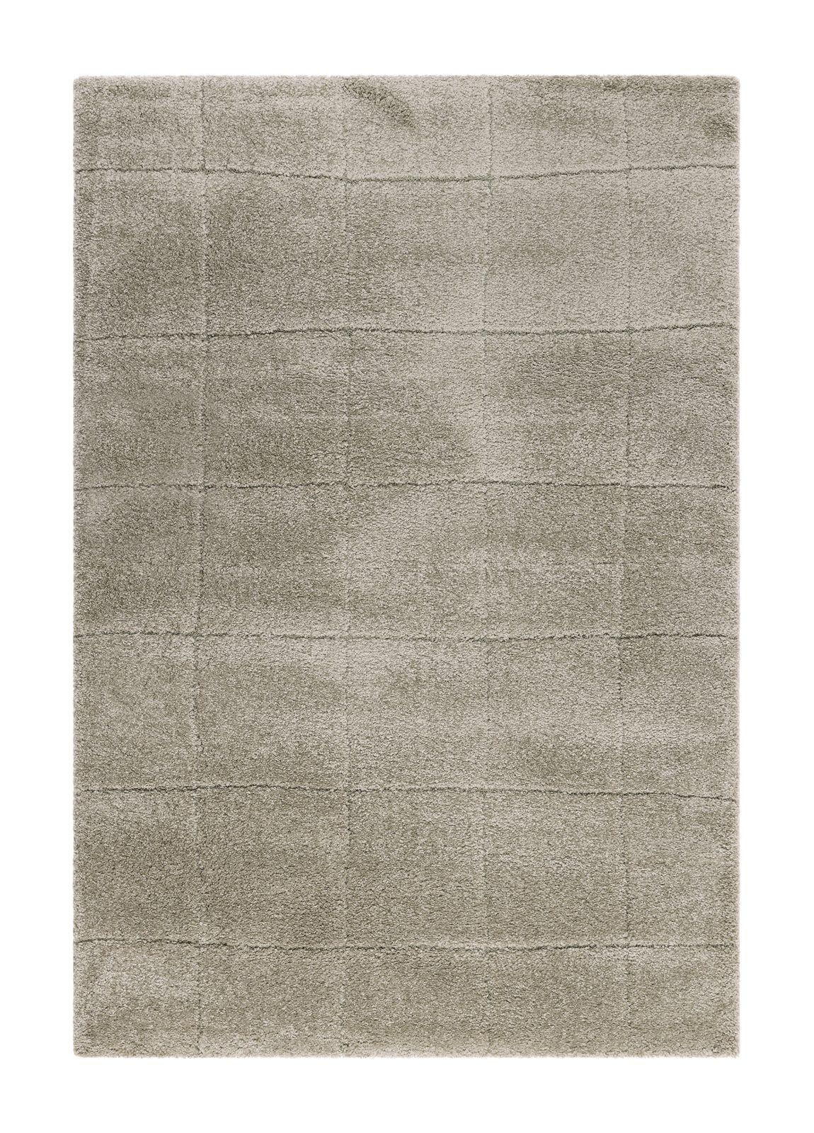 Konekudottu matto KM Home Montana Square 200x290 vihreä - vihreä