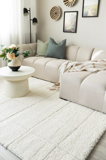 Konekudottu matto KM Home Montana Square 240x340 Creme - Kerma - Kodintekstiilit & matot - Matto - Moderni matto - Wilton-matto