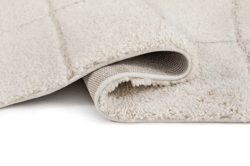 Konekudottu matto KM Home Montana Square 280x380 Creme - Creme - Kodintekstiilit & matot - Matto - Moderni matto - Wilton-matto